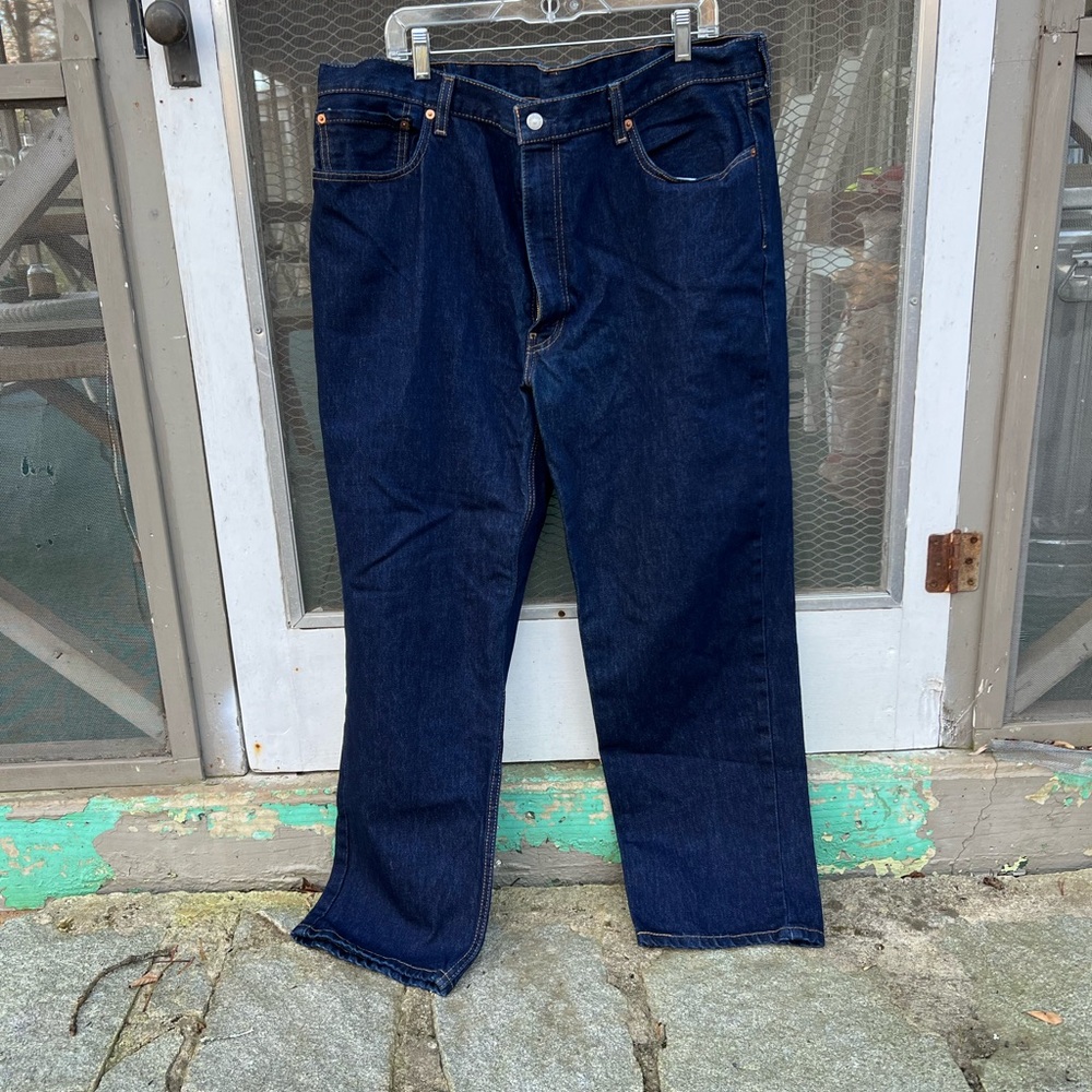 Levi's Men's Deep Indigo 550 Relaxed Jeans